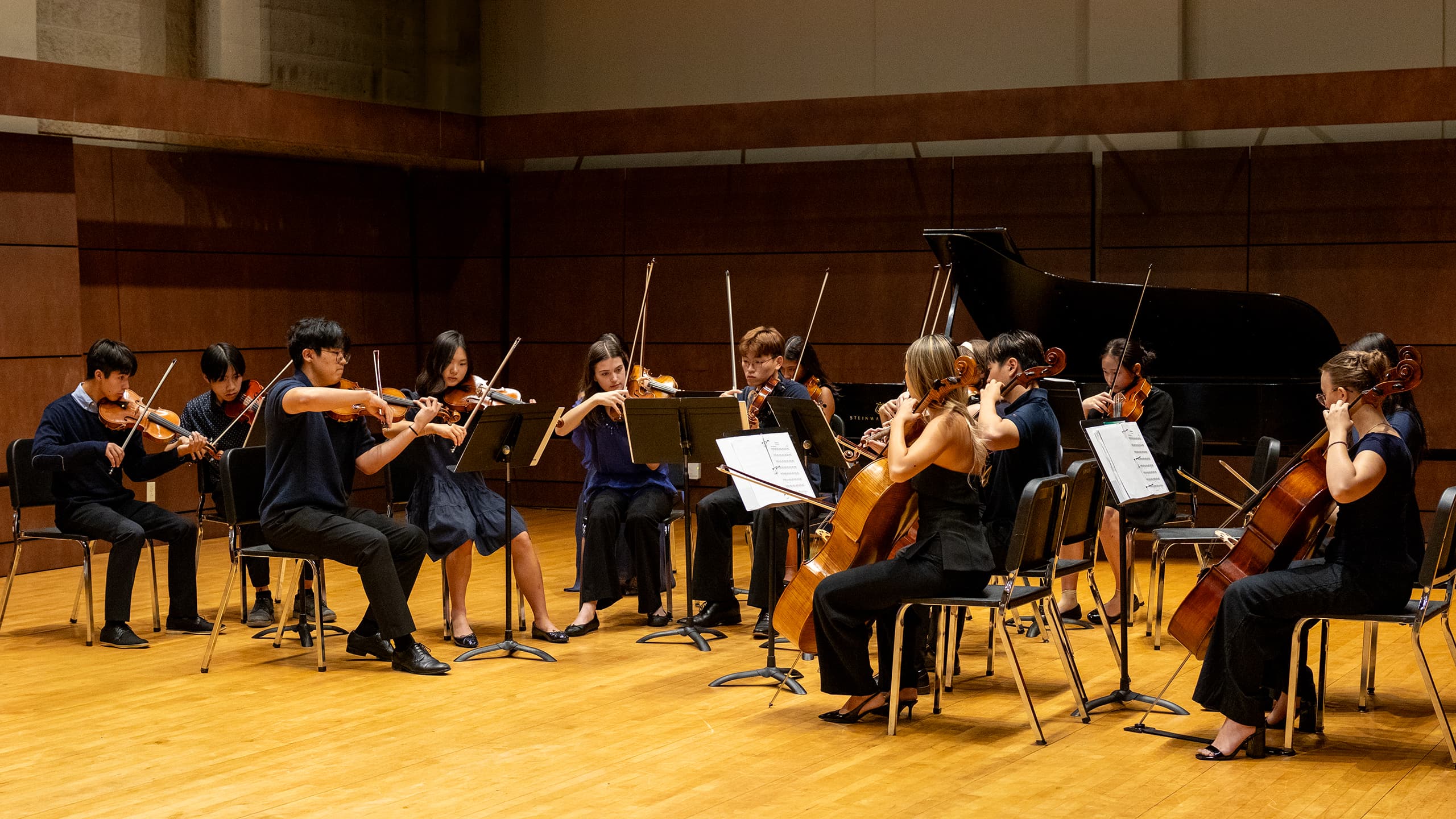 Harmony Ensemble performing together