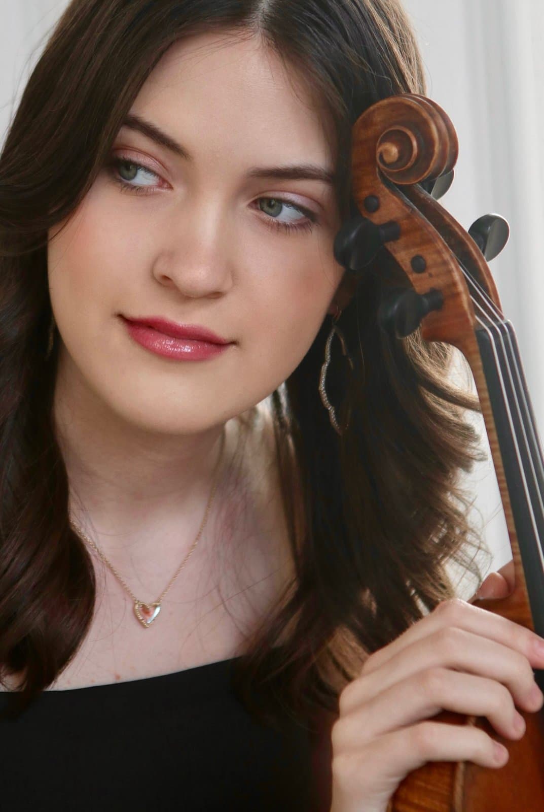Sophia Stoops, violinist and pianist, Harmony Ensemble member.